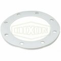 Dixon Flange Gasket, PTFE, 3 in Nominal, 5-7/8 in OD x 1/4 in Thick, Domestic 40321TF